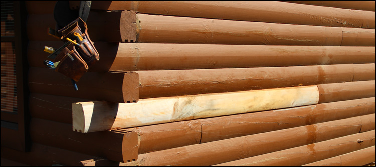 Log Home Damage Repair  Appomattox County, Virginia