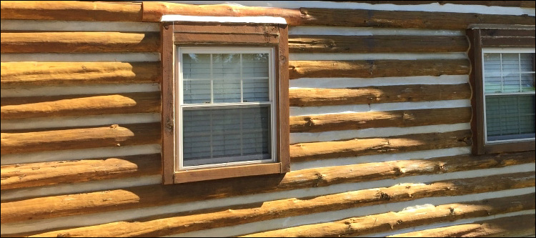 Log Home Whole Log Replacement  Appomattox County, Virginia